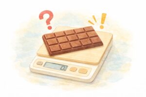 板チョコ1枚は何グラム？1かけらの重さとメーカー別サイズを解説 | ペロリごと